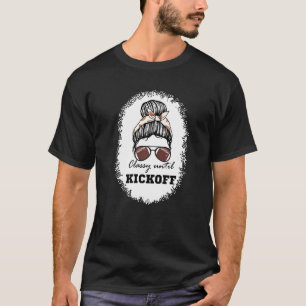 Klasse tot Kickoff Amerikaans Voetbal Meisje Game T-shirt