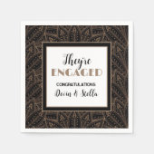 Klasse! Trouwfeest servetten (Voorkant)