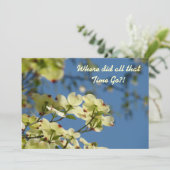 Klasse Uitnodigingskaarten voor reunion-scholen Kaart (Staand voorkant)