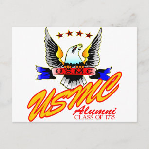 Klasse van 1775 USMC Alumni Eagle Briefkaart