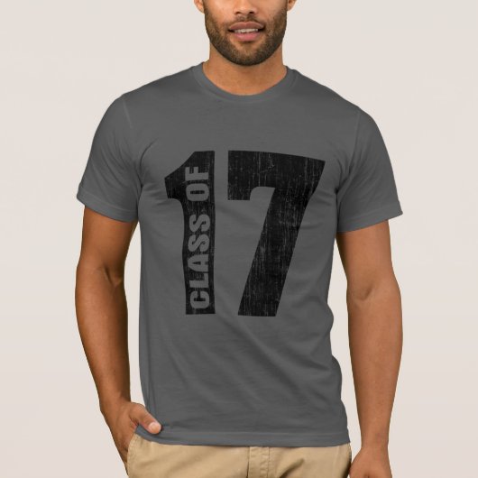 Klasse van 17 t-shirt (Voorkant)
