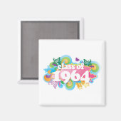 Klasse van 1964 magneet (Voorkant / Achterkant)