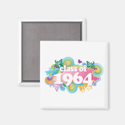 Klasse van 1964 magneet (Voorkant / Achterkant)