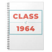 Klasse van 1964 notitieboek (Voorkant)