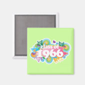 Klasse van 1966 magneet (Voorkant / Achterkant)