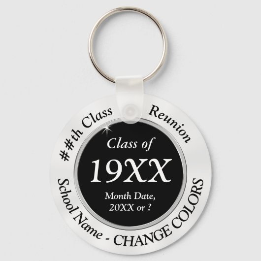 Klasse van 1968, Cheap 50th Class Reunion Sleutelh Sleutelhanger (Voorkant)