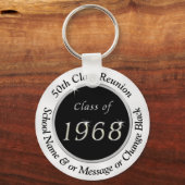 Klasse van 1968, Cheap 50th Class Reunion Sleutelh Sleutelhanger (Voorkant)