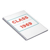 Klasse van 1969 notitieboek (Rechterzijde)