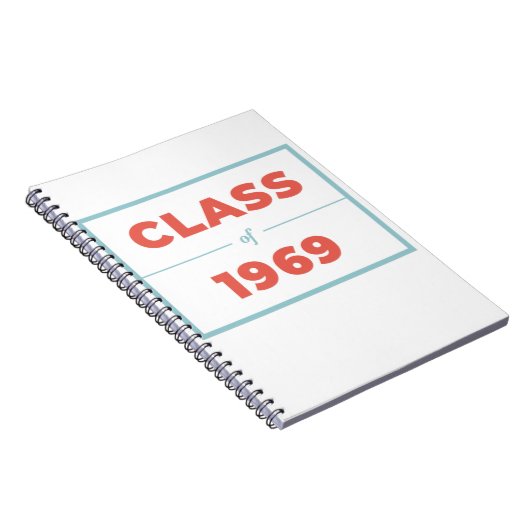 Klasse van 1969 notitieboek (Rechterzijde)