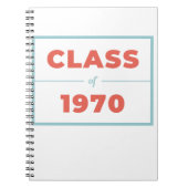 Klasse van 1970 notitieboek (Voorkant)