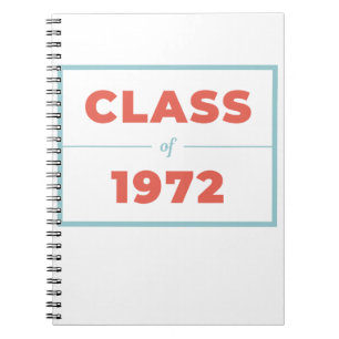 Klasse van 1972 notitieboek