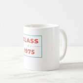 Klasse van 1975 koffiemok (Voorkant rechts)