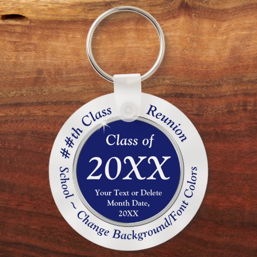 Klasse van 1978 Persoonlijke de Samenhang van de K Sleutelhanger (Achterkant)