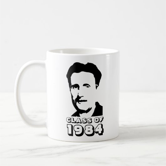 Klasse van 1984 (George Orwell) Koffiemok (Links)