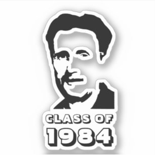 Klasse van 1984 (George Orwell) Sticker