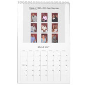 Klasse van 1985 20e klas reünie kalender (Mar 2027)