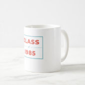 Klasse van 1985 koffiemok (Voorkant rechts)