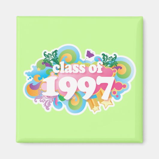 Klasse van 1997 magneet (Voorkant)