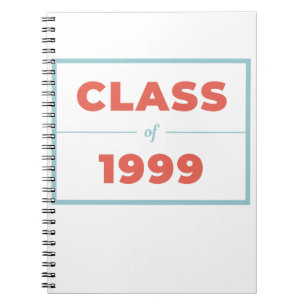Klasse van 1999 notitieboek