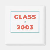 Klasse van 2003 magneet (Voorkant)