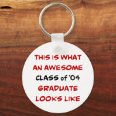 Klasse van 2004 afstuderen, geweldige sleutelhanger (Voorkant)