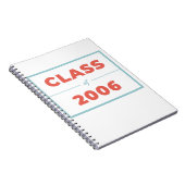 Klasse van 2006 notitieboek (Rechterzijde)