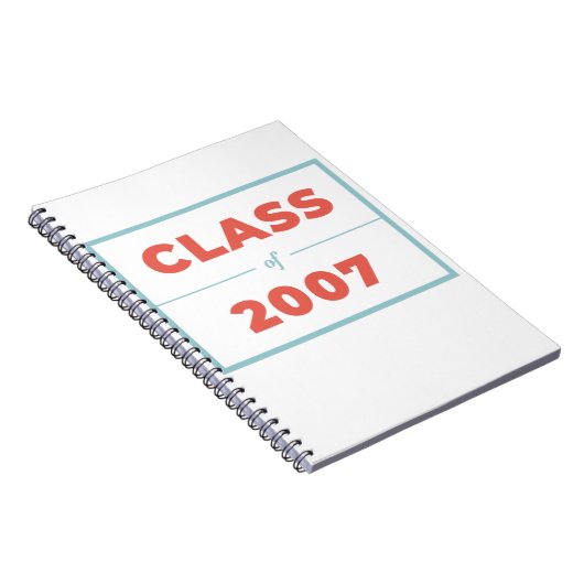 Klasse van 2007 notitieboek (Rechterzijde)