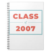 Klasse van 2007 notitieboek (Voorkant)
