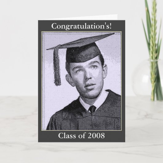 Klasse van 2008 kaart (Voorkant)