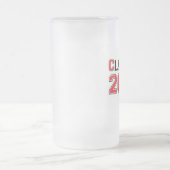 Klasse van 2008 matglas bierpul (Center)