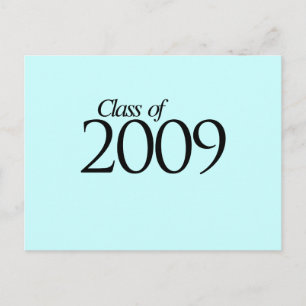 Klasse van 2009 briefkaart