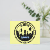 Klasse van 2009 Briefkaart U kiest BkGrd/jaar/kleu (Staand voorkant)