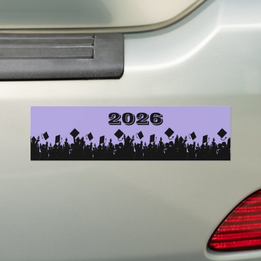 Klasse van 2009 BumperSticker ChooseBkGrd/jaar/kle (Op auto)