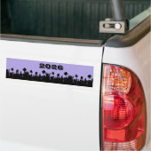 Klasse van 2009 BumperSticker ChooseBkGrd/jaar/kle (Op Truck)