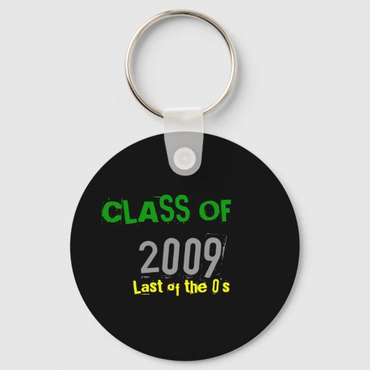 KLASSE VAN 2009, Laatste van de jaren '09 Sleutelhanger (Voorkant)