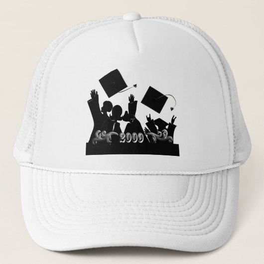 Klasse van 2009 T-shirts en geschenken Trucker Pet (Voorkant)