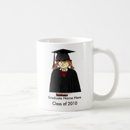 Klasse van 2010 Afstuderen Afbeelding toevoegen Koffiemok (Rechts)