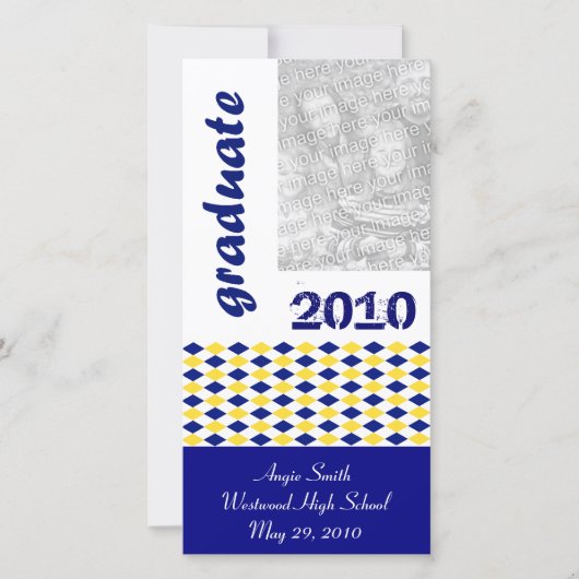 Klasse van 2010 Afstuderen Foto Aankondiging (Voorkant)