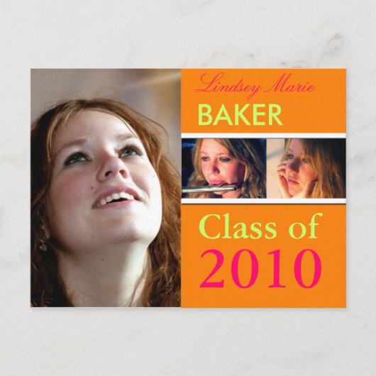Klasse van 2010 Afstuderen, foto's briefkaarten (Voorkant)