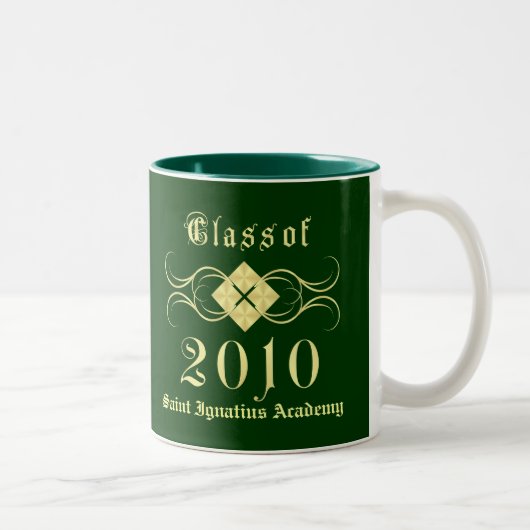 Klasse van 2010 - Elegant Afstuderen Gift Mokken (Rechts)