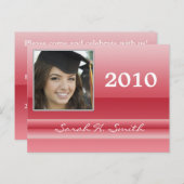 Klasse van 2010 Graduation Invitations Uitnodiging Briefkaart (Voorkant / Achterkant)