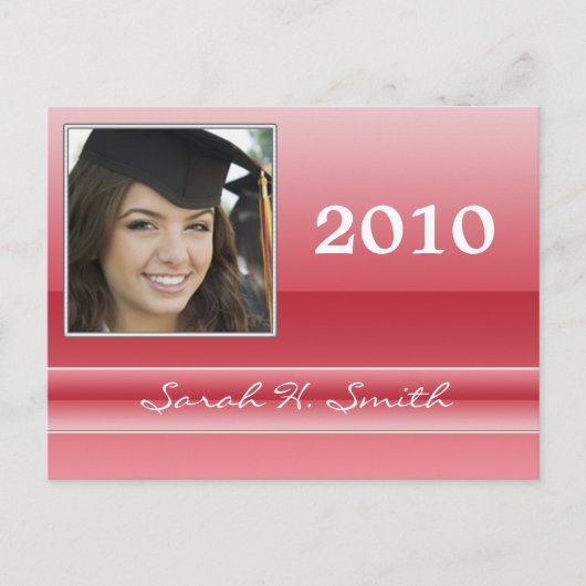 Klasse van 2010 Graduation Invitations Uitnodiging Briefkaart (Voorkant)