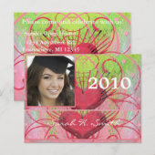 Klasse van 2010 Graduation Invitations Uitnodiging Briefkaart (Voorkant / Achterkant)