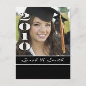 Klasse van 2010 Graduation Invitations Uitnodiging Briefkaart (Voorkant)