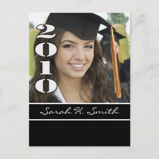 Klasse van 2010 Graduation Invitations Uitnodiging Briefkaart (Voorkant)