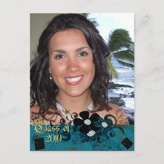 Klasse van 2010 Graduation Invitations Uitnodiging Briefkaart (Voorkant)