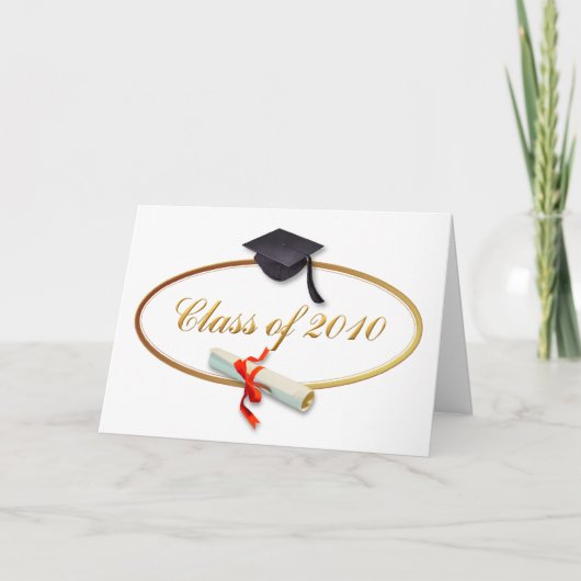 Klasse van 2010 kaart (Voorkant)