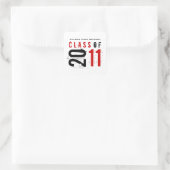 Klasse van 2011 Afstuderen Stickers (Tas)