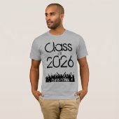 Klasse van 2011 Afstuderen T-shirt (Voorkant volledig)