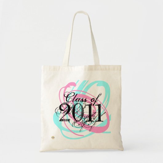 Klasse van 2011 Bag Twirl 1 Tote Bag (Voorkant)
